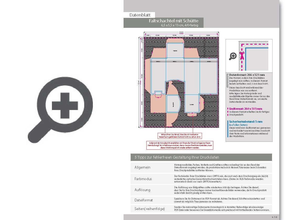 Product Bild faltschachtel_mit_sch__tte_(6_5_x_5_5_x_13_cm)_einseitig_bedruckt_4_0-farbig